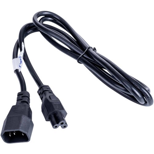 Akyga tok priključni kabel [1x deteljičast ženski konektor C5 - 1x mo&scaron;ki konektor IEC\, C14] 1.50 m črna, (20425715) Cene