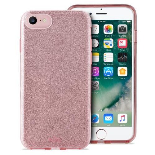 Puro OVITEK IPHONE 6/7/8 Z BLEŠČICAMI ROZA. (608292) Cene
