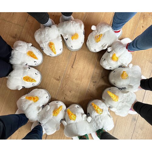  Papuče japanke Kigurumi Pegasus bijeli Slike