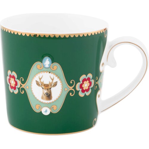 Pip Studio Love Birds - skodelica Deer Dark Green - Small Slike