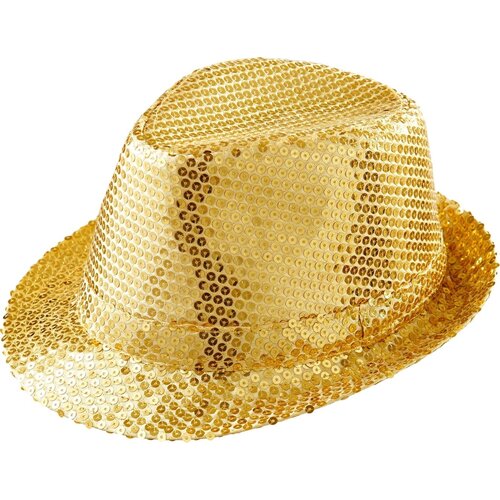 Widmann Fedora z bleščicami, za odrasle - Zlata Cene