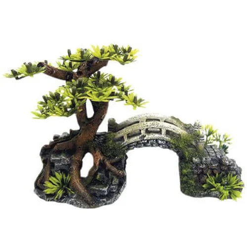 Nobby dekor most in bonsai - 20,3 x 9 x 14 cm