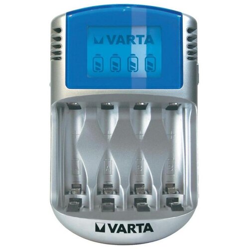 Varta 57070 - LCD punjač baterija 4xAA/AAA 100-240V/12V/5V Cene
