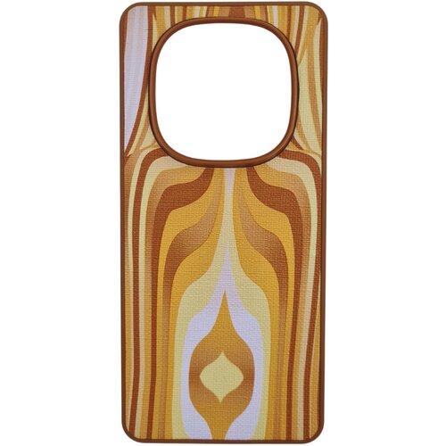  futrola textile print za xiaomi redmi A3 narandzasta Slike