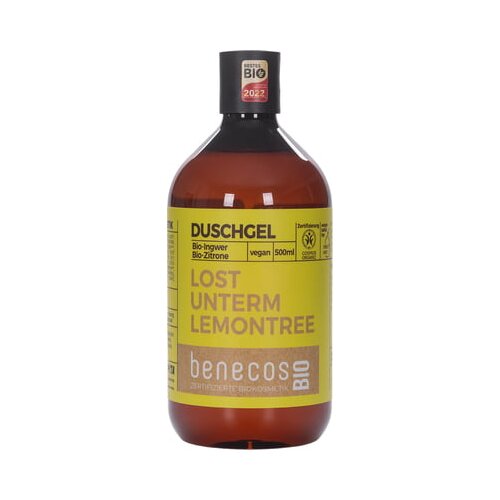 Benecos benecosBIO gel za prhanje "Lost unterm Lemontree" - 500 ml Cene