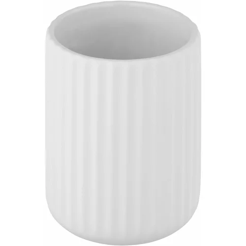 Wenko bijela keramička kupaonska čaša belluno
