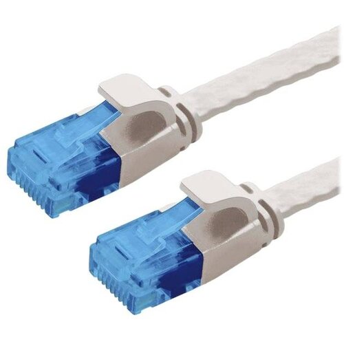 Value 21992010 RJ45 omrežni kabel\, Patch kabel CAT 6a U/UTP 0.50 m siva 1 kos, (20630671) Cene