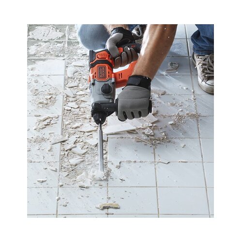 Black &amp;amp; Decker aku udarna bu&amp;scaron;ilica 18v, sds+1,5 ah baterija black &amp;amp; decker Slike