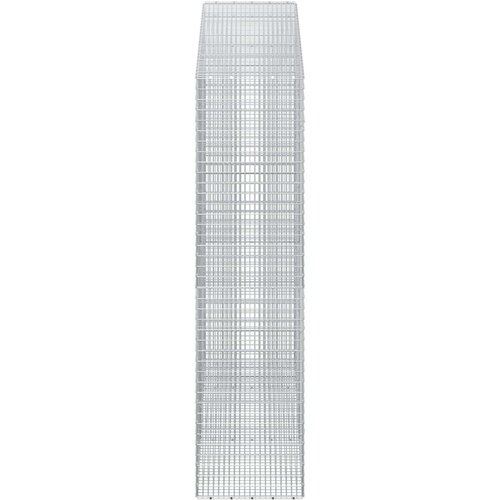  Gabion s žicom debljine 3,5 mm i mrežom 5x2,5 cm 250x50x200 cm Slike