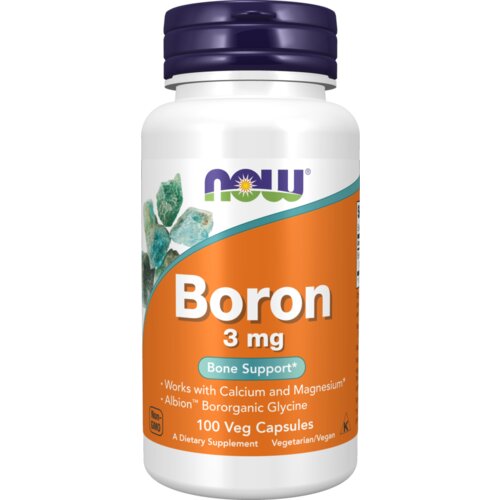 Now Foods Bor 3 mg 100 kaps. Cene