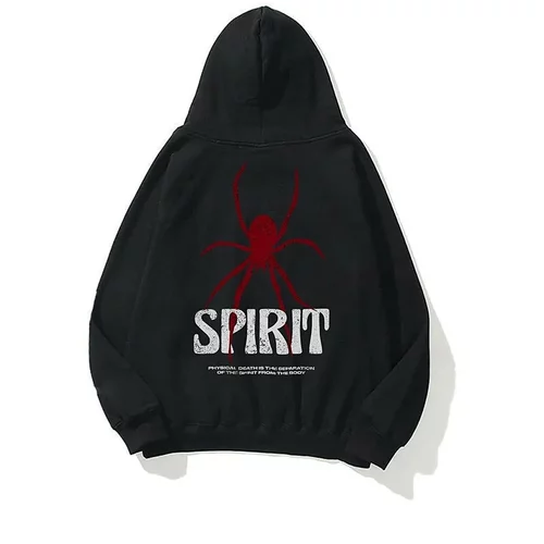 K&H TWENTY-ONE Unisex Spirit Sweatshirt Black