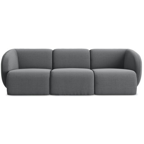 Makamii Siva baršunasti sofa 244 cm Lani – Cene
