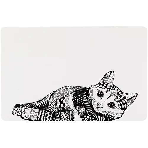 Trixie podložak za zdjelicu, motiv mačke - D 44 × Š 28 cm