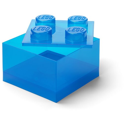 Lego Modra plastična otro&amp;scaron;ka &amp;scaron;katla za shranjevanje 25x25x18 cm &amp;ndash; Slike