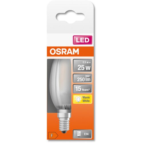 Osram LED žarulja E14 2,5 W 2700 K B25 FR Slike