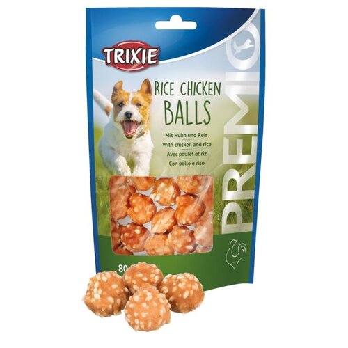 Trixie premio rice chicken balls 80g Slike