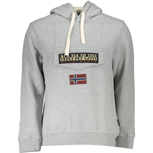Napapijri SWEATSHIRT WITHOUT ZIP GRAY MAN Slike