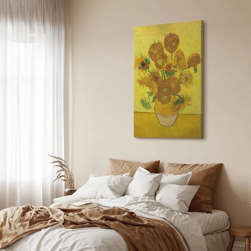  Slika - Vincent van Gogh &amp;ndash; Still Life: Vase With Fifteen Sunflowers 40x60 Premium Print Slike