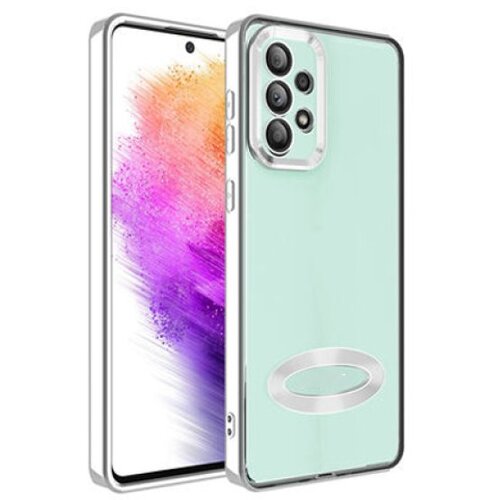  futrola sa niklovanim obodom No1 za samsung S916 galaxy S23 plus zlatna Slike