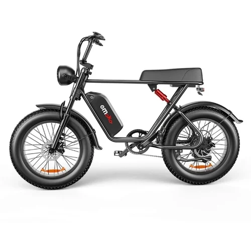 EMOKO C91 20" fat tire električno terensko kolo 1000w motor 48V 17.5Ah baterija - črna, (21348482)