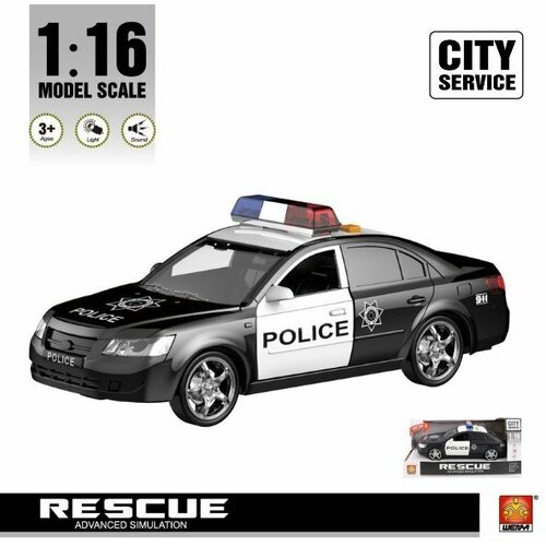 Policijski AUTO SA ZVUKOM I SVETLOM WY560B 1:16 Cene
