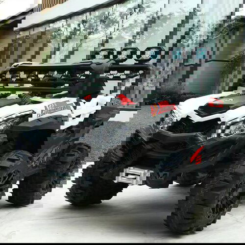  Dečiji automobil na akumulator -TERENAC - bela Cene