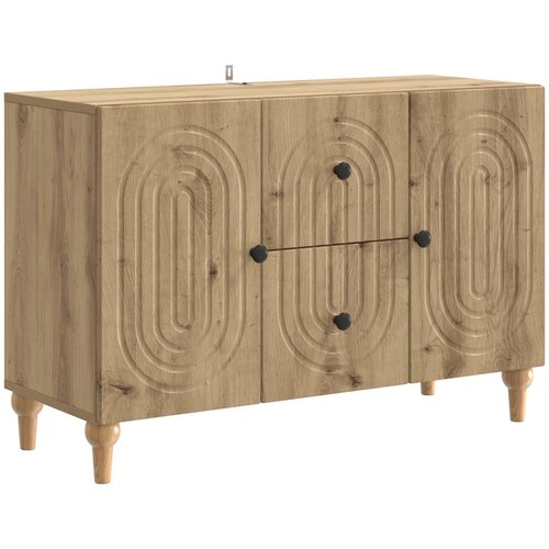 TV ormar Hrast artisan 89 x 34,5 x 60 cm Konstruirano drvo Cene