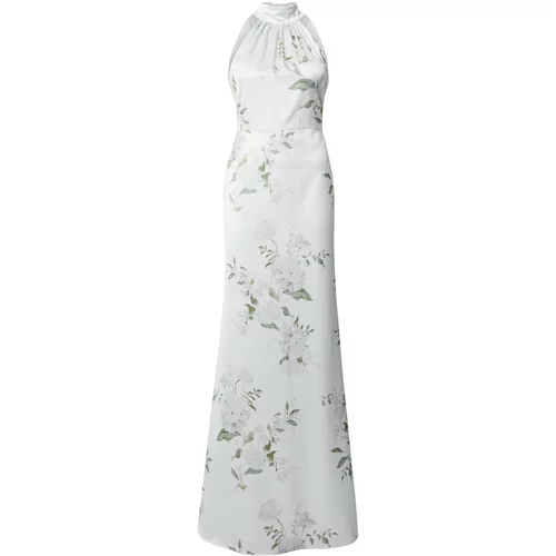 Coast Večernja haljina 'Dahlia' kameno siva / svijetlosiva / kaki / svijetla bež