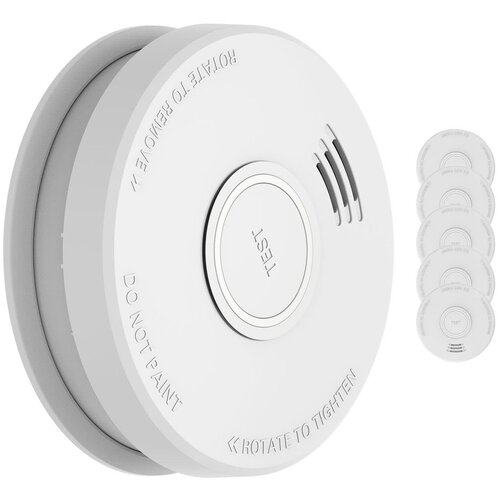  DOF19, detektor dima, plastika, požarni alarm: 85 dB, 9V na baterije Cene