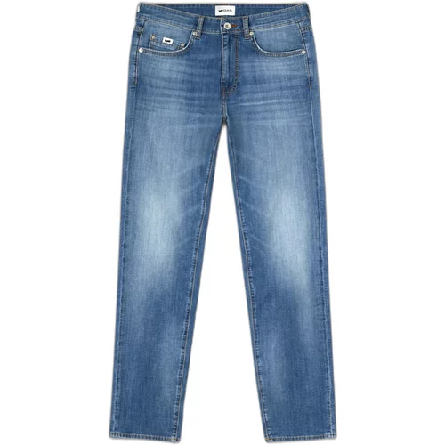 GAS Jeans straight ALBERT SIMPLE REV A7237 12LM Modra