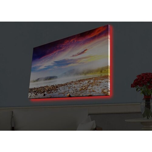 Wallity Slika sa LED osvetljenjem 4570HDACT-036, 45x70 cm Cene