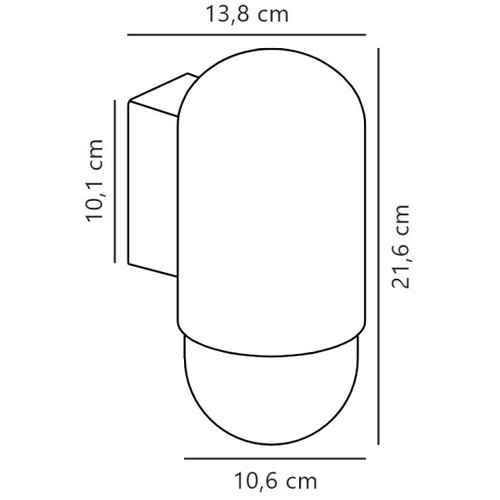 Nordlux Spolja&amp;scaron;nje zidno svetlo HEKA 1xE27/60W/230V IP54 bež Slike