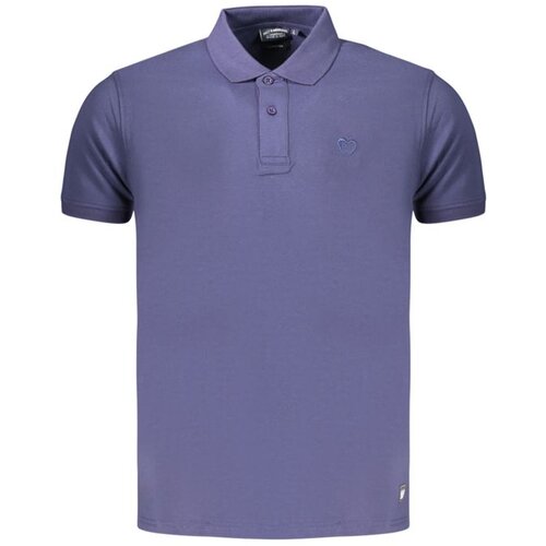 Kisses & Hugs mu&scaron;ka polo majica kratkih rukava s vezenim logotipom plava Cijene