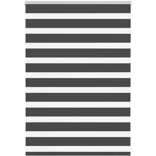 vidaXL idaXL Zebra senčilo črna 95x100 cm tkanina širina 90,9 cm poliester Cene