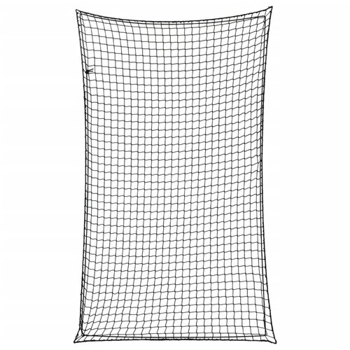 VidaXL Mreža za prikolicu s elastičnim užetom crna 5 x 3 m PP Slike