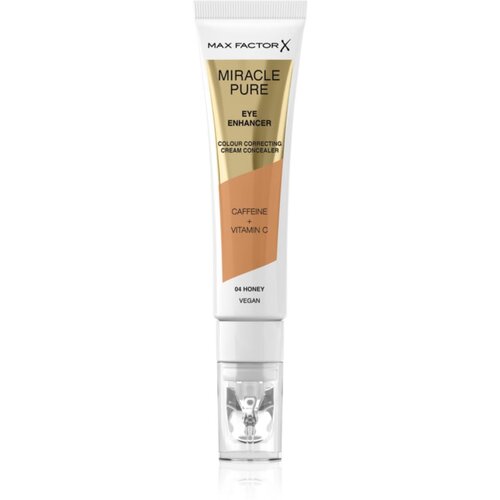 Max Factor Miracle Pure kremasti korektor proti oteklinam in temnim kolobarjem odtenek 04 Honey 10 ml Cene