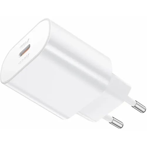 Hoco Hišni / zidni polnilec Hoco N22 Jetta - hitri polnilec 1xUSB Type-C PD 25W - beli