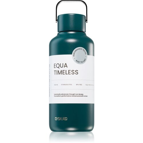 Equa Timeless steklenica za vodo iz nerjavnega jekla majhna barva Royal 600 ml Cene