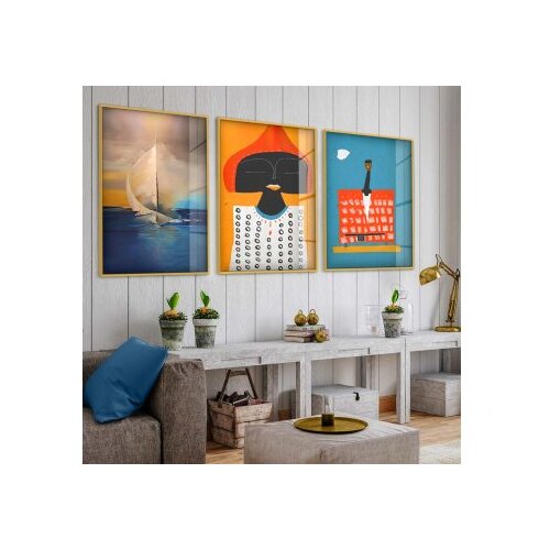 WALLXPERT Slika Huhu385, 60x90 cm Cene