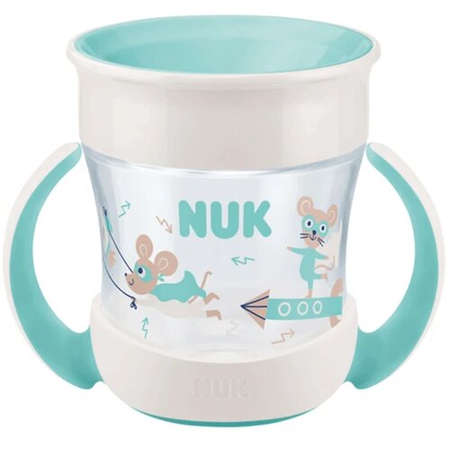 Nuk čaša za učenje za bebe mini magic cup tirkiz, 6m+ Cene