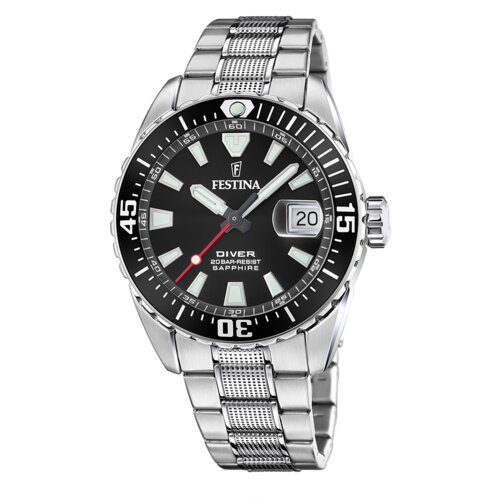 Festina Ročna ura The Originals 20669/3 Black/Silver Slike