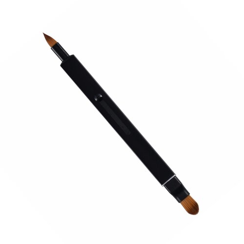 INF Dvojno končal uvlačenje Lip Brush s pokrovčkom - črna, (22105529) Cene