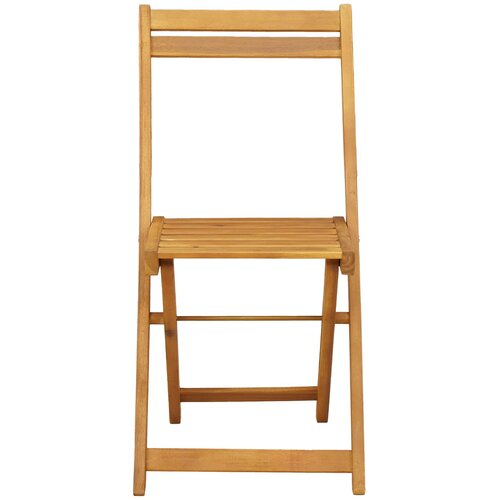  Vanjske bistro stolice 8 pcs Prirodna 40 x 53 x 80 cm Slike