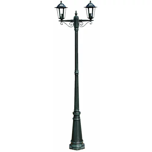  stupna svjetiljka 215 cm tamnozelena/crna aluminijska