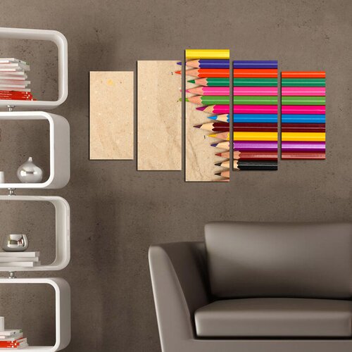 Wallity Set Slika 5PMDF-86, 5 Delova Cene