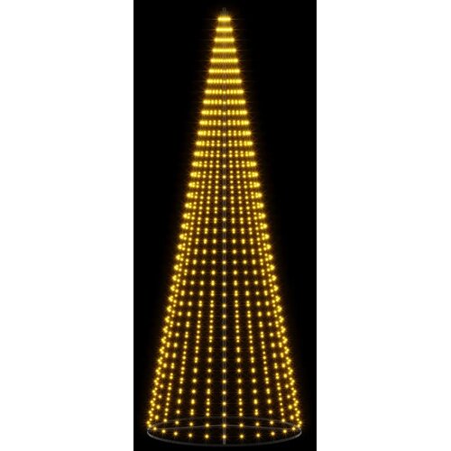  LED božićno drvce 385 cm 1148 LED lampica Topla bijela Željezo - 385 cm Slike