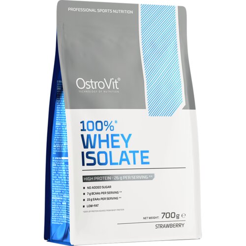 OSTROVIT whey protein izolat 700 g jagoda Slike