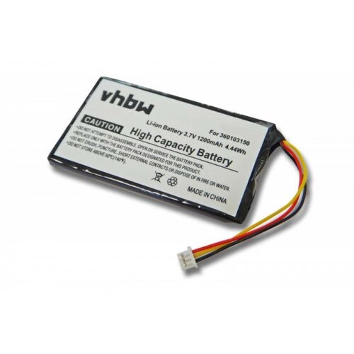 VHBW Baterija za TomTom Eclipse, 1200 mAh Slike