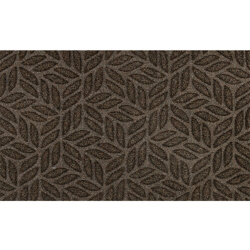 wash+dry PREDPRAŽNIK Dune Leaves dark brown 45/75 cm reliefno temno rjava Cene