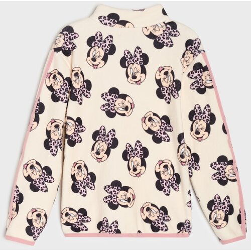 Sinsay Flis jakna na patentni zatvarač sa stajaćim ovratnikom Minnie Mouse Slike